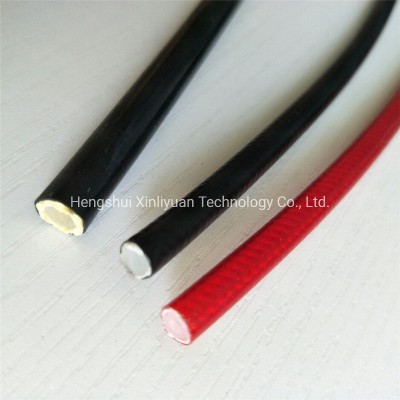 High Pressure Synthetic Fiber Braided 6mm Rubber Hose SAE 100 R7