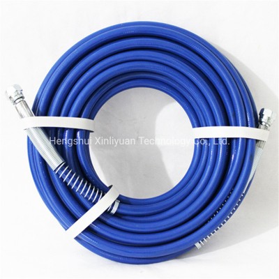 Braided Steel Wire Reinforced Flexible Rubber Hose Pipe Hydraulic Thermoplastic Rubber Water Hose